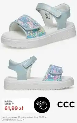 CCC Sandały dziecięce Nelli Blu oferta