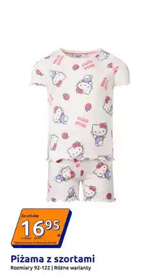Action Piżama z szortami Hello Kitty oferta