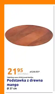 Action Podstawka z drewna mango Ø 37 cm oferta
