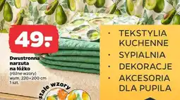 Netto Dwustronna narzuta na łóżko oferta