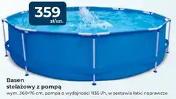 Mrówka Basen stelażowy z pompą oferta