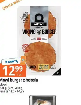 E.Leclerc Mowi burger z łososia oferta