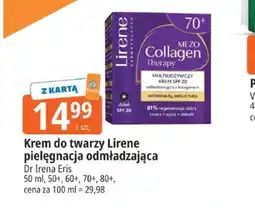 E.Leclerc Krem do twarzy Lirene pielęgnacyjna odmładzająca oferta