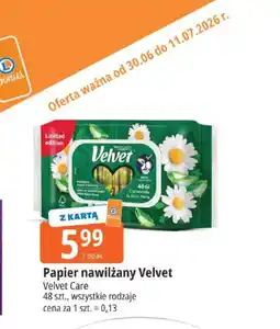E.Leclerc Papier nawilżany Velvet oferta