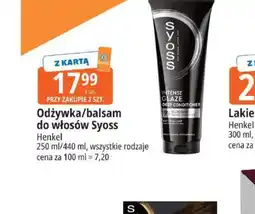E.Leclerc Odżywka/balsam do włosów Syoss oferta