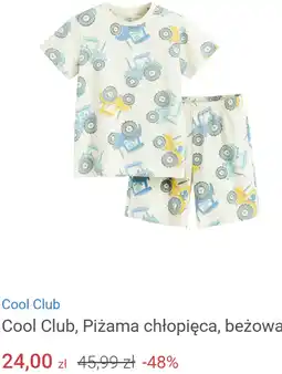 Smyk Cool Club, Piżama chłopięca, beżowa oferta