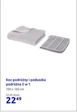 Action Koc podróżny i poduszka podróżna 2 w 1 oferta