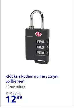 Action Kłódka z kodem numerycznym Spilbergen oferta