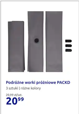 Action Podróżne worki próżniowe PACKD oferta
