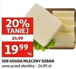 Auchan Ser gouda Mleczny Dzban oferta
