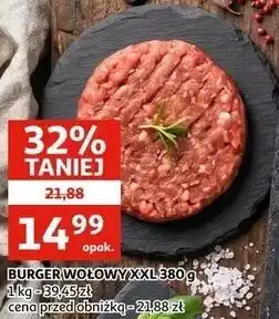 Auchan BURGER WOŁOWY XXL oferta