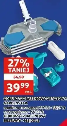 Gardenstar Odkurzacz basenowy obrotowy / Bestway Odkurzacz basenowy