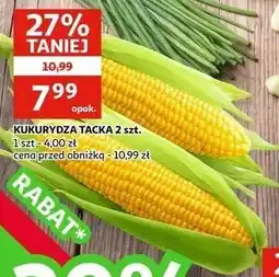 Auchan Kukurydza tacka 2 szt oferta