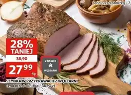 Auchan SZYNKA W PRZYPRAWACH Z WĘDZARNI oferta