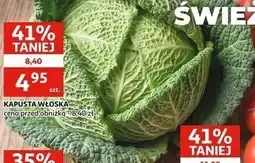 Auchan Kapusta włoska oferta