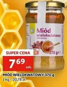 Auchan Miód wielokwiatowy oferta