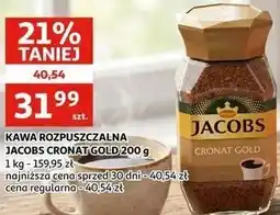 Auchan KAWA ROZPUSZCZALNA JACOBS CRONAT GOLD oferta