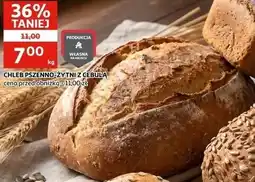 Auchan Chleb pszenno-żytni z cebulą oferta