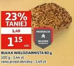 Auchan Bułka wieloziarnista oferta