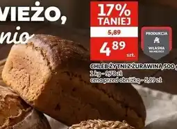 Auchan Chleb żytni z żurawiną oferta