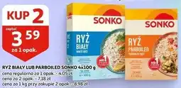 Auchan Ryż biały lub parboiled Sonko oferta