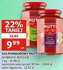 Auchan Sos pomidorowy Mutti oferta