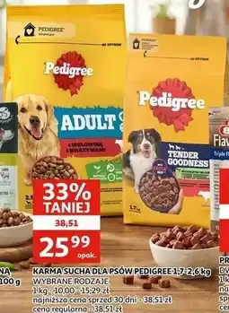 Auchan Karma sucha dla psów Pedigree oferta