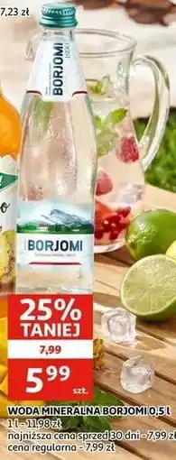Auchan Woda Mineralna Borjomi oferta