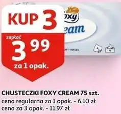 Auchan CHUSTECZKI FOXY CREAM oferta