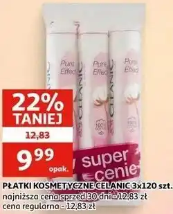 Auchan PŁATKI KOSMETYCZNE CELANIC oferta