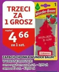Auchan ZAPACH CHOINKA WUNDER-BAUM WYBRANE RODZAJE oferta