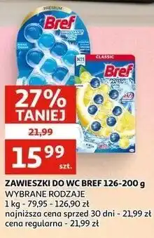 Auchan ZAWIESZKI DO WC BREF oferta
