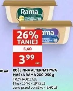 Auchan ROŚLINNA ALTERNATYWA MASŁA RAMA oferta