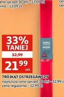 Auchan TRÓJKĄT OSTRZEGAWCZY oferta