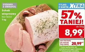 Kaufland Schab wieprzowy bez kości oferta