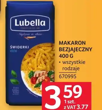 Selgros Makaron Lubella oferta