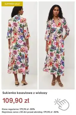 Medicine Sukienka koszulowa z wiskozy oferta
