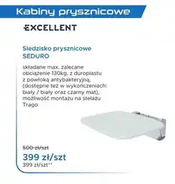 Blu Siedzisko prysznicowe Excellent Seduro oferta