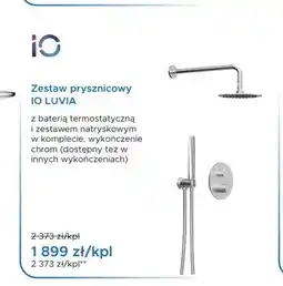 Blu Zestaw prysznicowy IO Luvia Chrom oferta