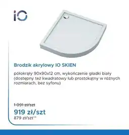 Blu Brodzik akrylowy IO SKIEN oferta