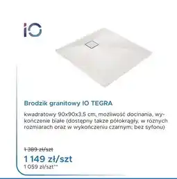 Blu Brodzik granitowy IO Tegra oferta
