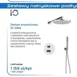 Blu Zestaw prysznicowy IO Vida oferta