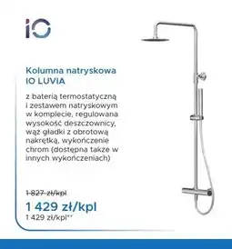 Blu Kolumna natryskowa IO Luvia oferta