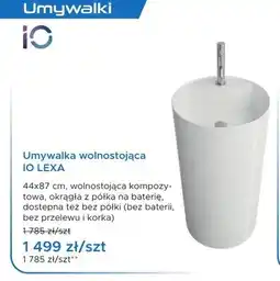 Blu Umywalka wolnostojąca IO LEXA oferta