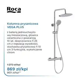 Blu Kolumna prysznicowa Roca Vega Plus oferta