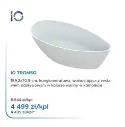 Blu Wanna wolnostojąca konglomeratowa IO Tromso oferta