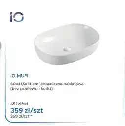 Blu Umywalka nablatowa IO MUFI oferta
