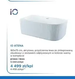 Blu Wanna przyścienna IO Atena oferta