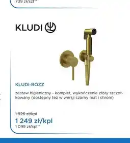 Blu Zestaw higieniczny Kludi Bozz oferta