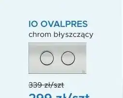 Blu Przycisk spłukujący IO OVALPRES chrom błyszczący oferta
